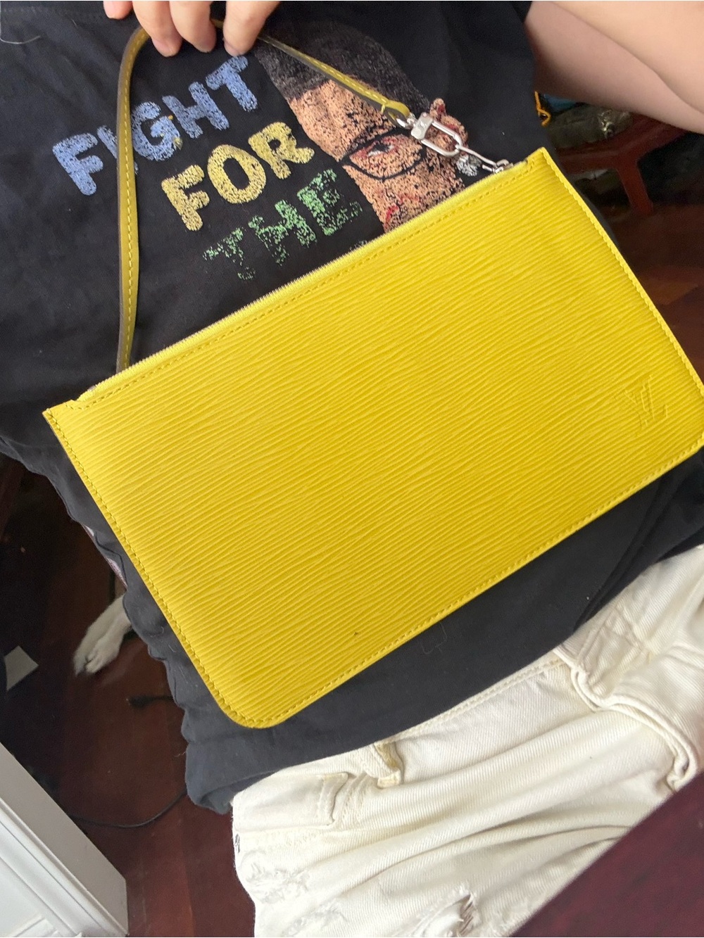 Louis Vuitton Epi Leather pochette bag